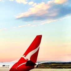 Qantas Docked.